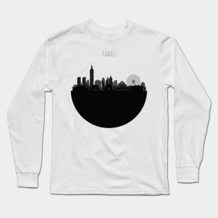 Taipei Skyline Long Sleeve T-Shirt